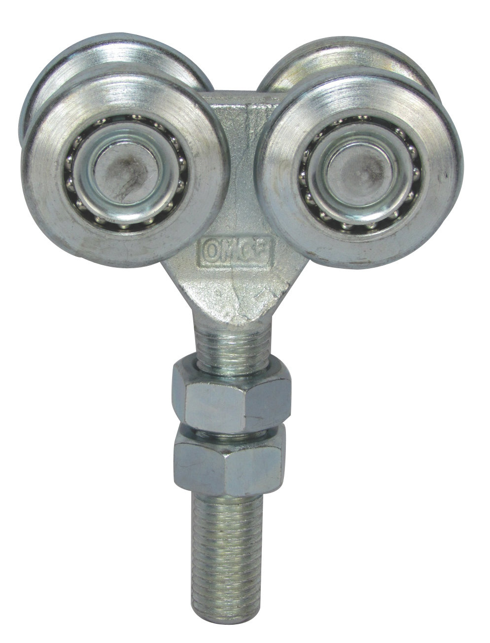 Omge Double Roller Wheel For Sliding Door No. 253 Made In Italy NO.253 Sliding Fittings Premium Hardware for Door Cabinet Window Furniture and Interio